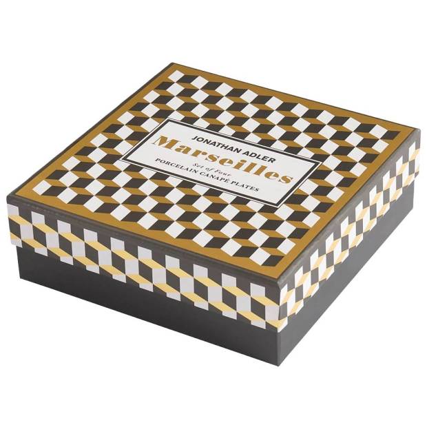Set De 4 Petites Assiettes Marseilles