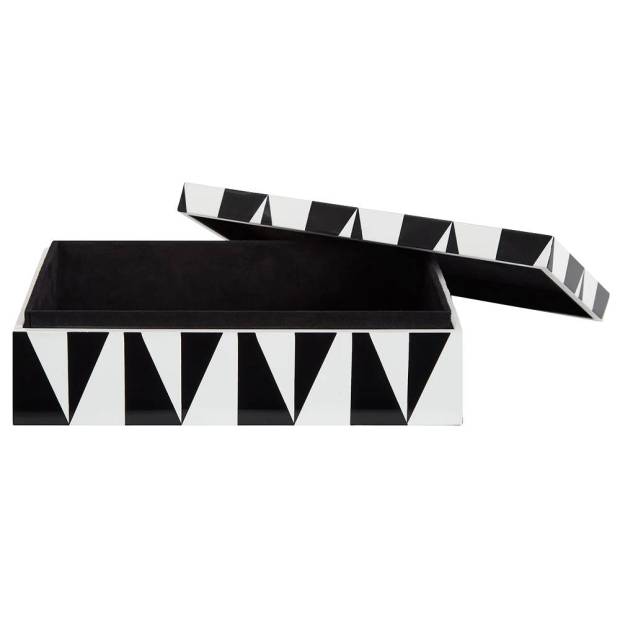 Moyenne boîte Op Art