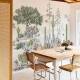 Papier peint panoramique Succulentes