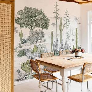 Papier peint Succulentes