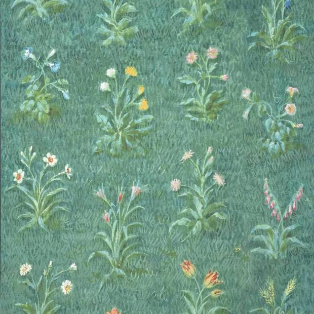 Papier Peint L'Herbier Du Jardin