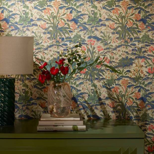 Papier Peint Fleurs De Guise