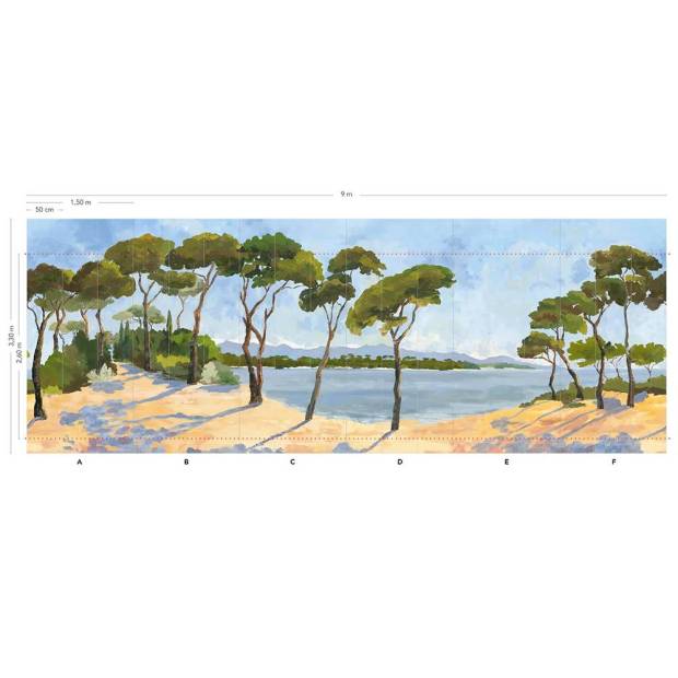 Papier Peint Panoramique Lérins