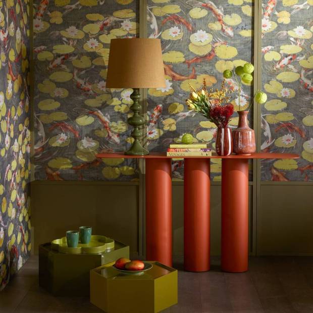 Papier Peint Le Bassin Aux Nénuphars