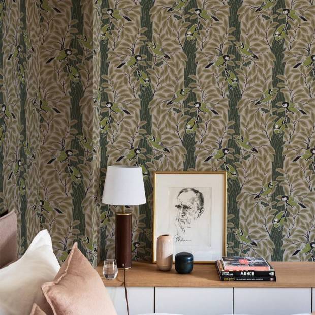 Papier peint Le chant des oiseaux