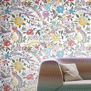 Papier Peint Oriental Garden Ricamo