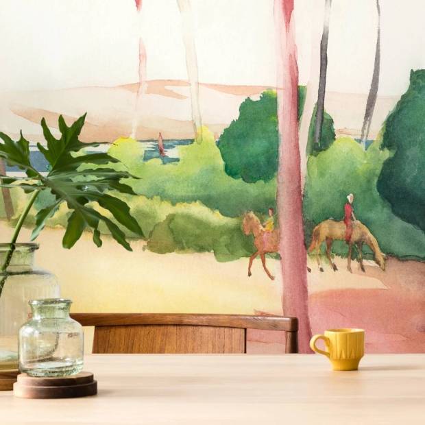 Papier peint Panoramique sur mesure Forêt