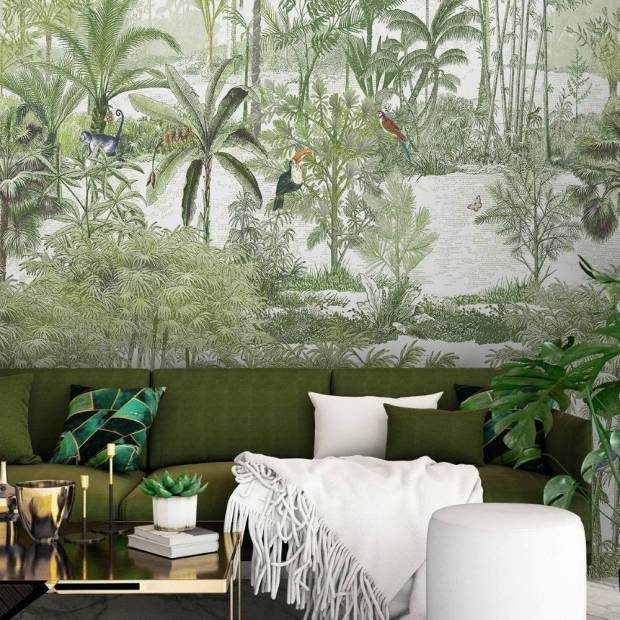 Papier peint Panoramique sur mesure Amazone