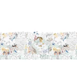 Papier peint Panoramique sur mesure Les 5 Continents