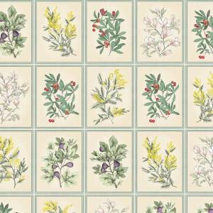 Papier peint Herbier
