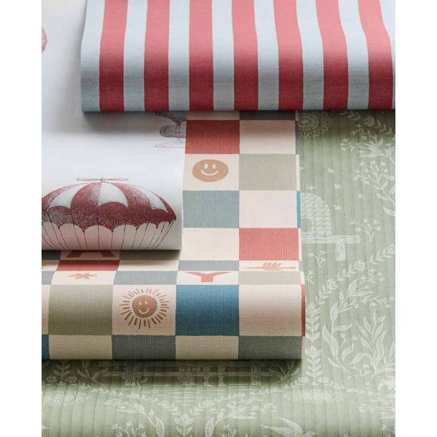 Papier peint Rayures - Tiny Treasures