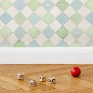 Papier peint Arlequin