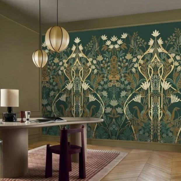 Papier Peint Panoramique Salon des miroirs