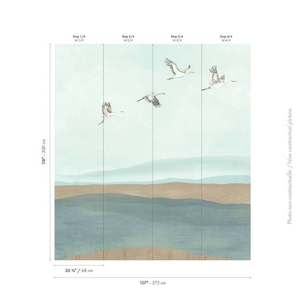 Papier Peint Panoramique Lagune