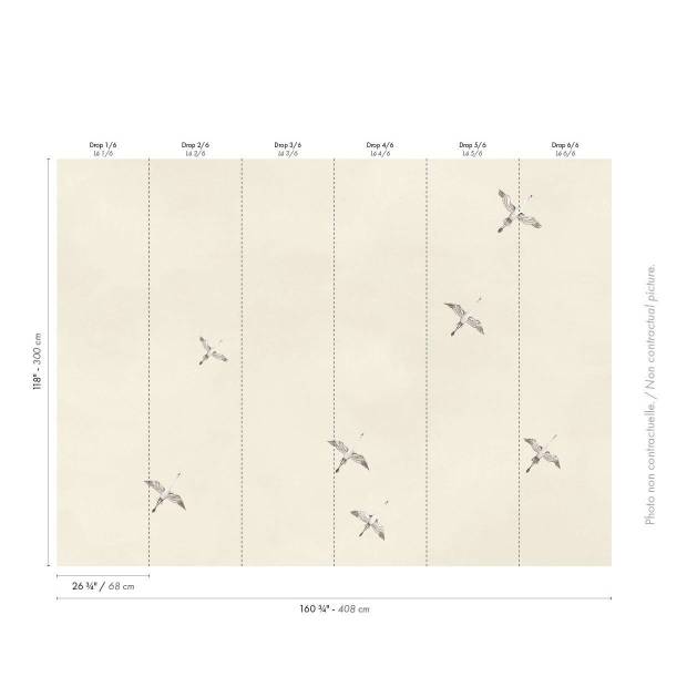 Papier Peint Panoramique Lagune Celeste