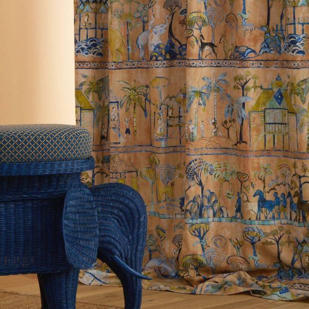 Tissu Woodland voyage