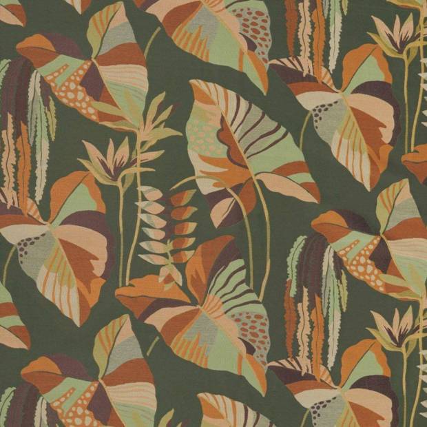 Tissu Arum leaves