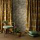 Tissu Golden fans