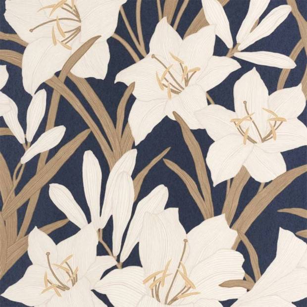 Papier Peint Clair De Lys