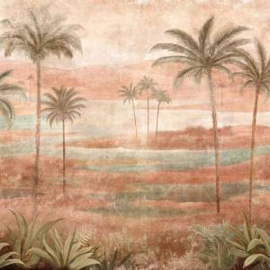 Papier peint Panoramique sur mesure  Draa palms  en intissé