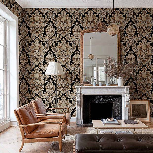 Papier peint Venetian Damask Intissé