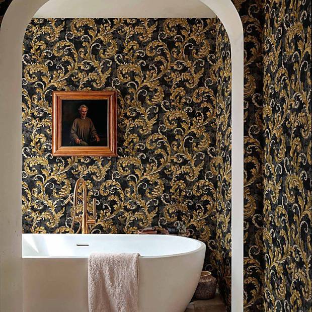 Papier peint Byzantine Damask Intinssé