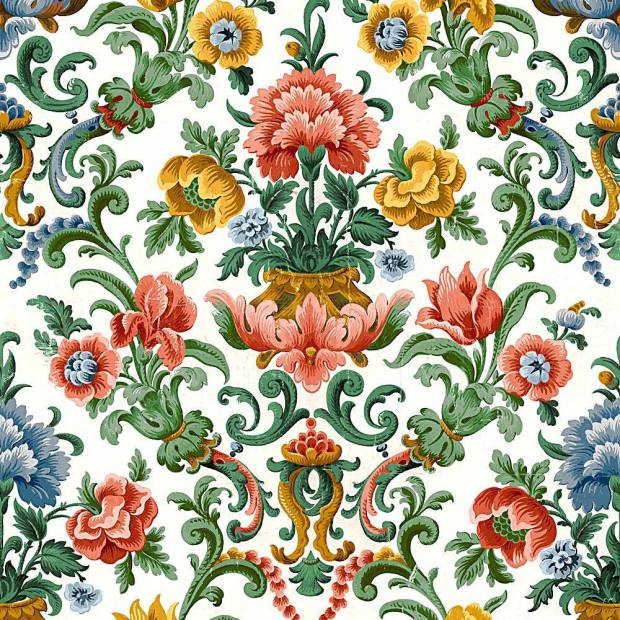 Papier peint Aranjuez Damask Intissé