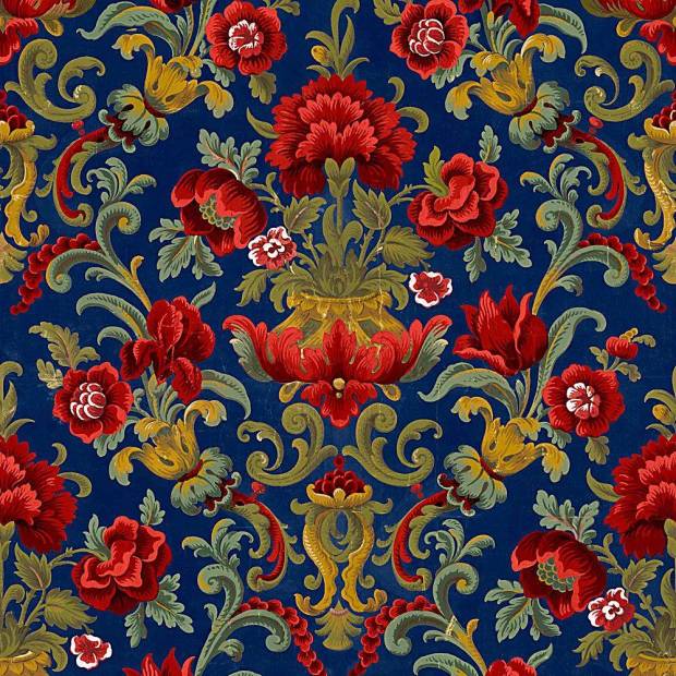 Papier peint Aranjuez Damask Intissé