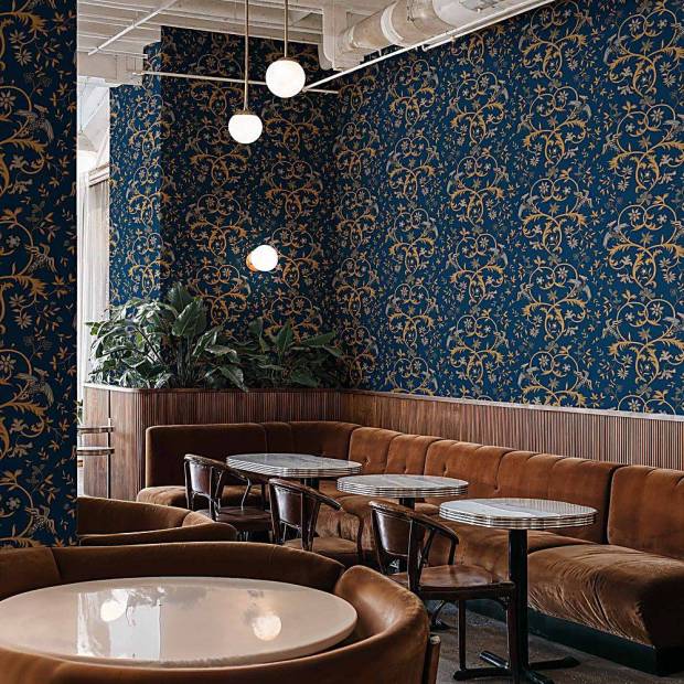 Papier peint Antwerp Damask Intissé