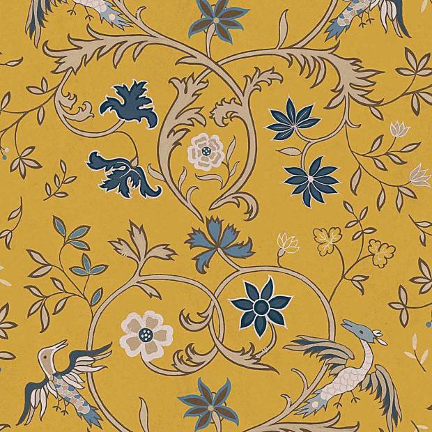 Papier peint Antwerp Damask Intissé