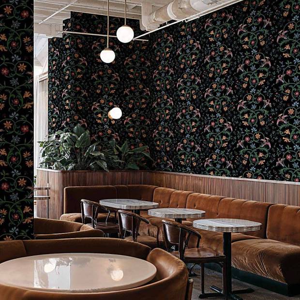 Papier peint Antwerp Damask Intissé