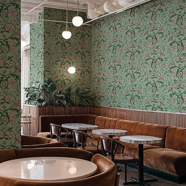 Papier peint Antwerp Damask Intissé