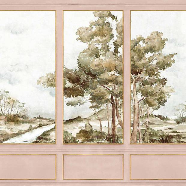 Papier peint panoramique Damaskus View Intissé