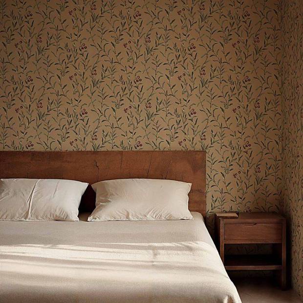Papier peint Wild blackthorn intissé
