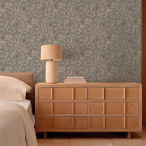 Papier peint Wild blackthorn intissé