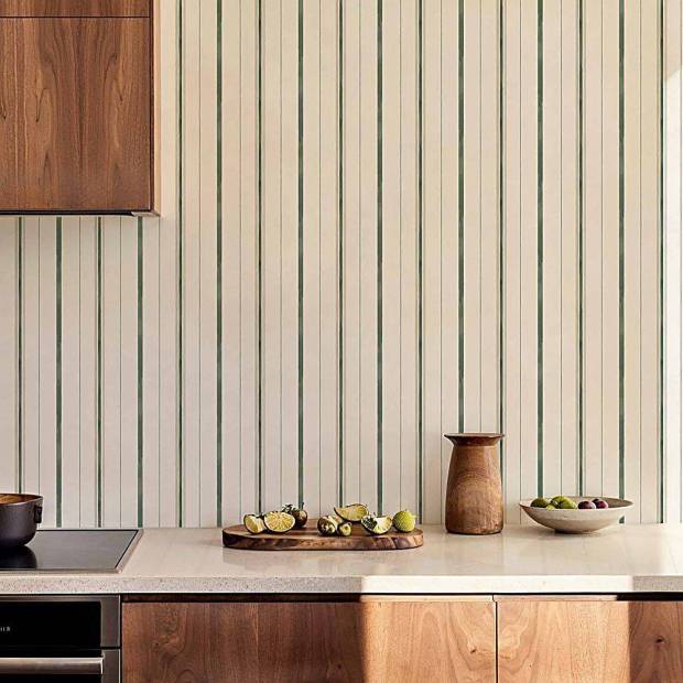 Papier peint Rolling stripes Intissé