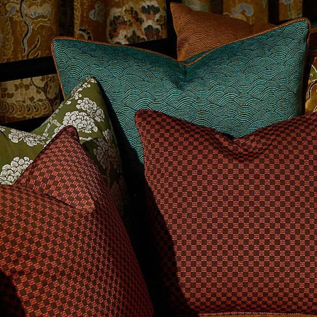 Tissu Checker weaves