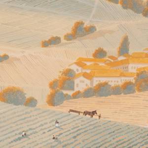 Papier Peint Panoramique Vendanges