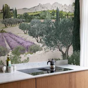 Papier Peint Panoramique Provence Couleur