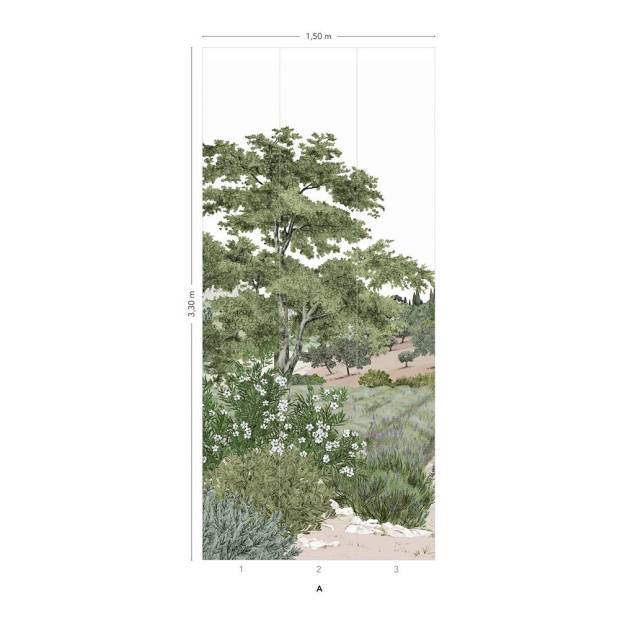 Papier Peint Panoramique Provence Couleur
