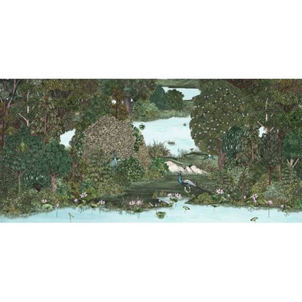 Papier peint Panoramique sur mesure Belvédère Intissé
