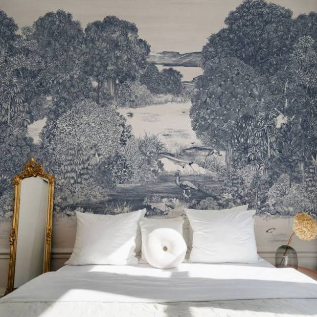 Papier peint Panoramique sur mesure Belvédère Intissé