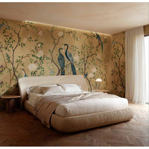 Papier peint panoramique sur mesure Edo Mettalics