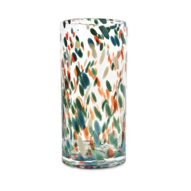 Vase Tube Léopard