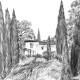 Papier Peint Panoramique Sur Mesure Provence Grisaille