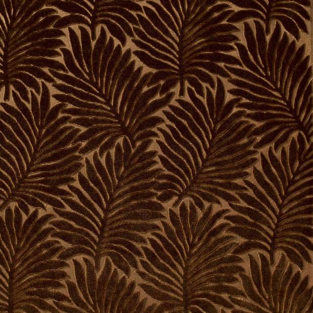 Tissu Velours Palme