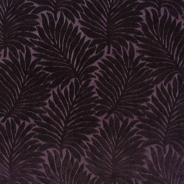 Tissu Velours Palme