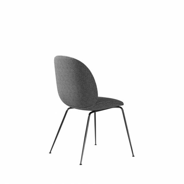 Chaise Beetle Dining Fully Upholstered Chrome Base