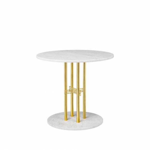 Table Ts Column Dining Brass 80