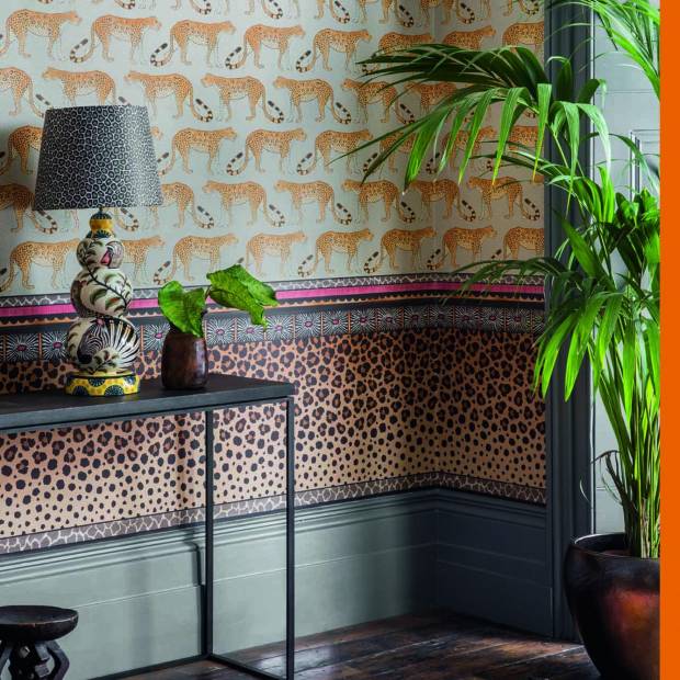 Papier Peint Frise Zulu Border